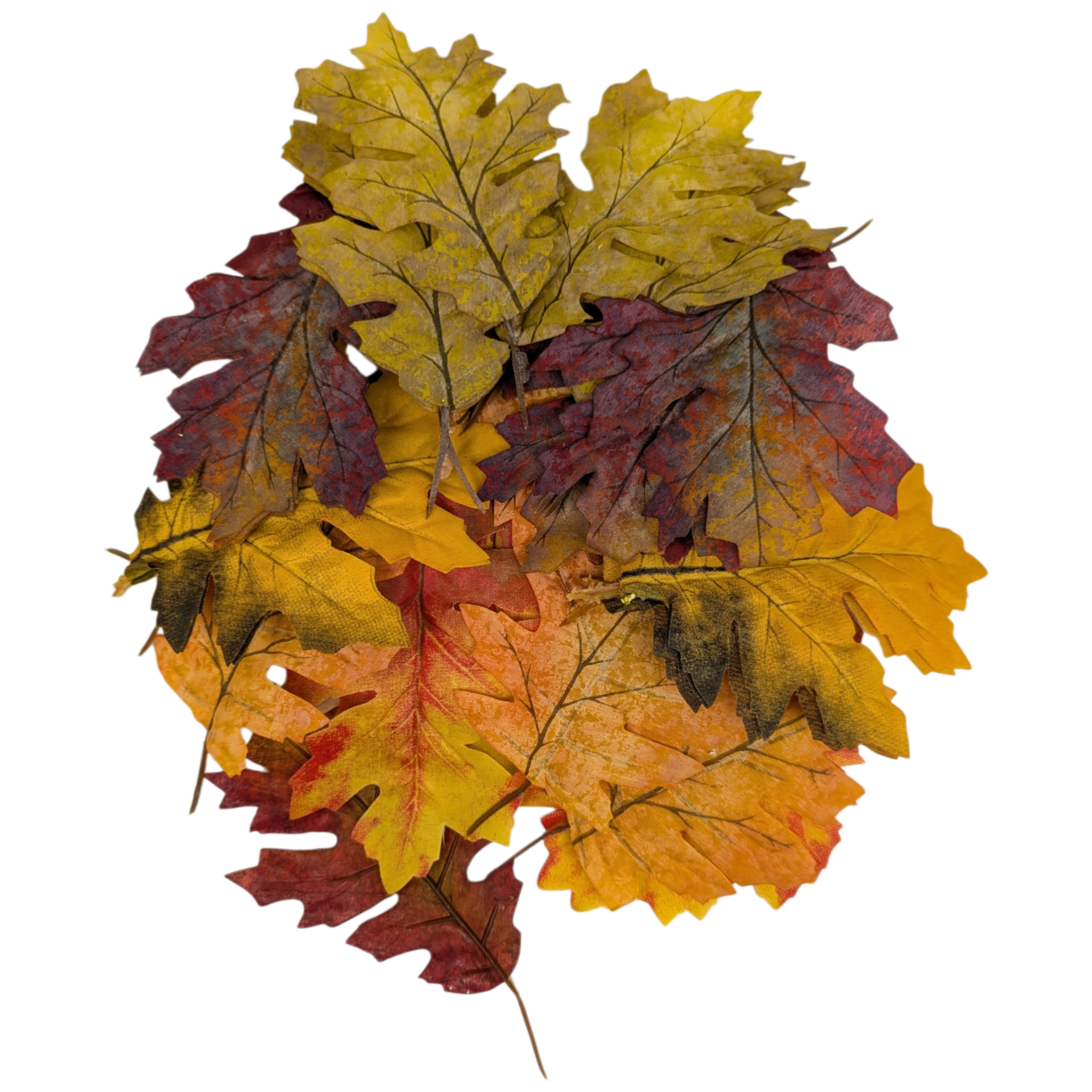 Bag of 36 Faux Harvest Leaves