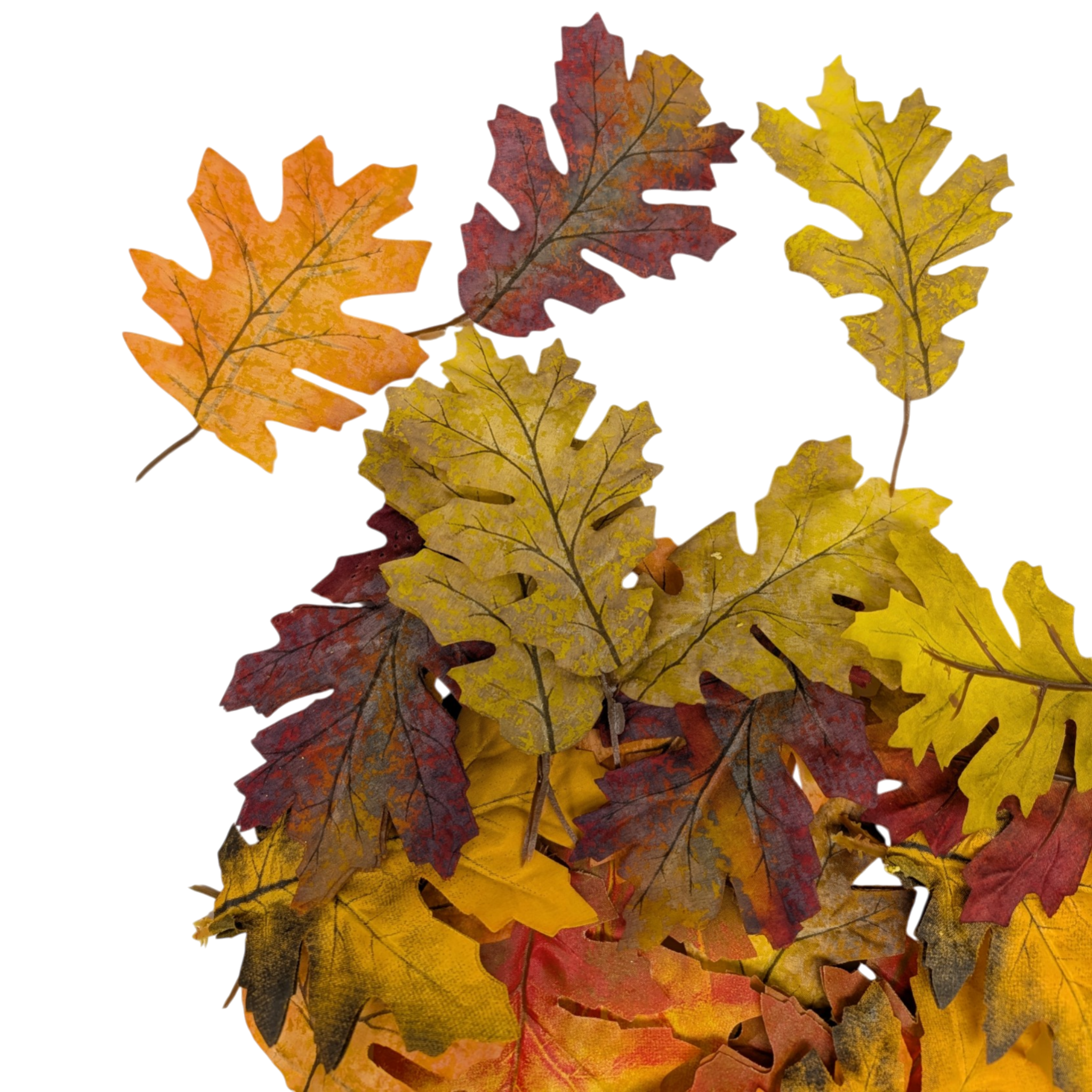 Bag of 36 Faux Harvest Leaves