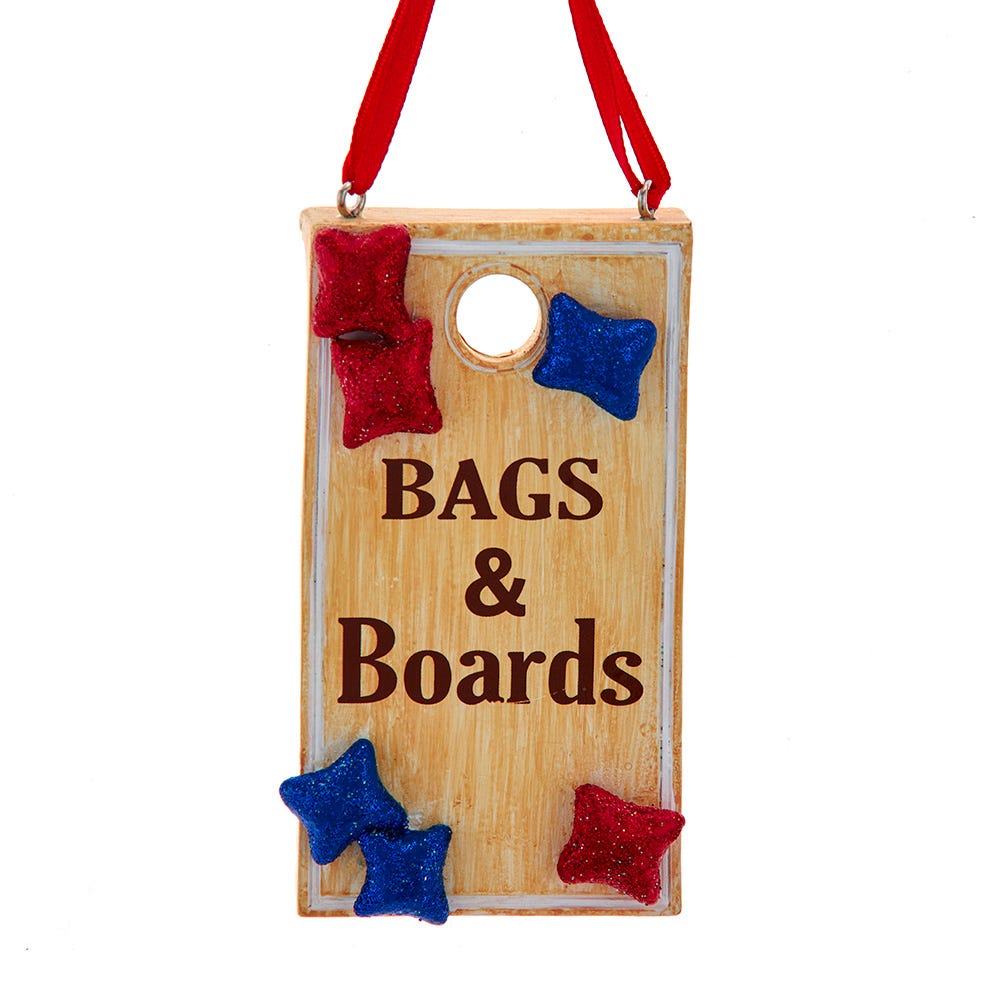 Bags and Boards Cornhole Ornament