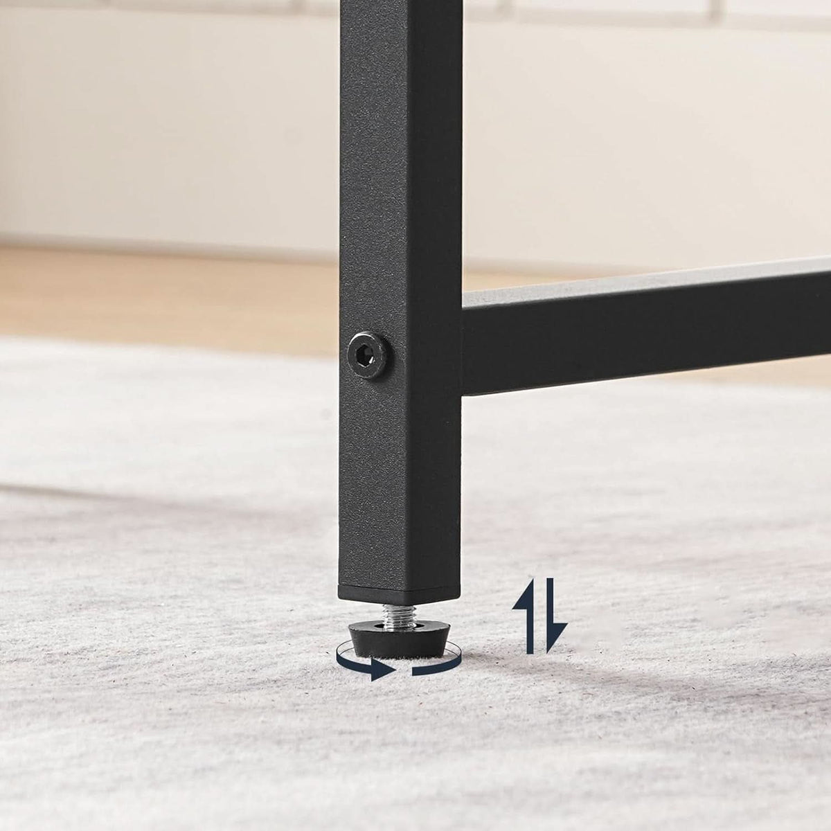 Bar Stools 25 Inch Counter Height With PU Upholstery Black