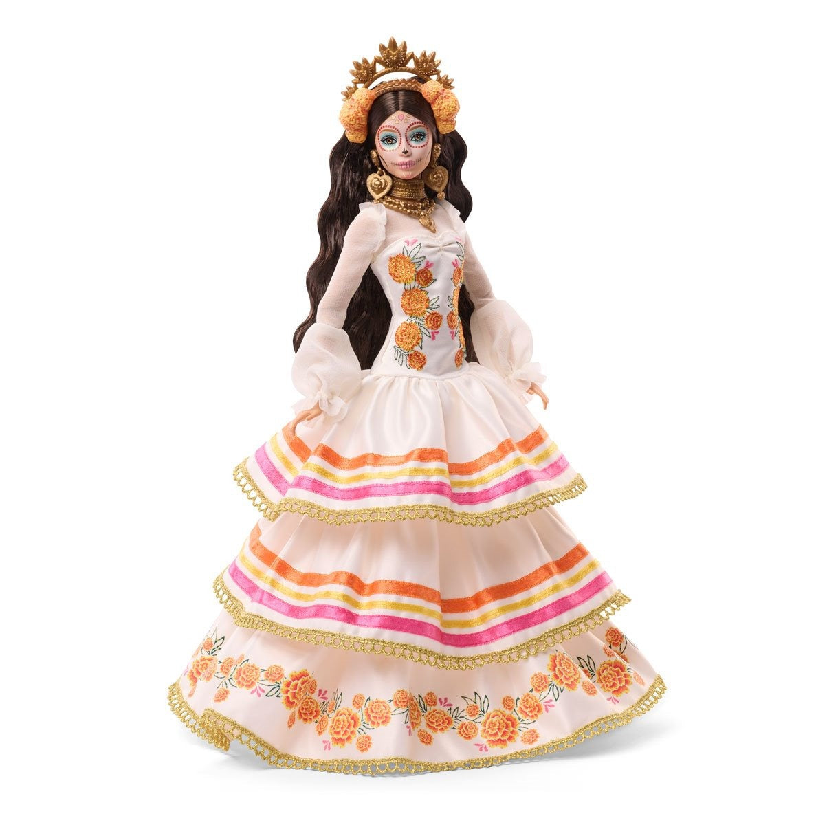 Barbie 2025 Día de Muertos Doll with Articulated Poses for Collectors & Kids