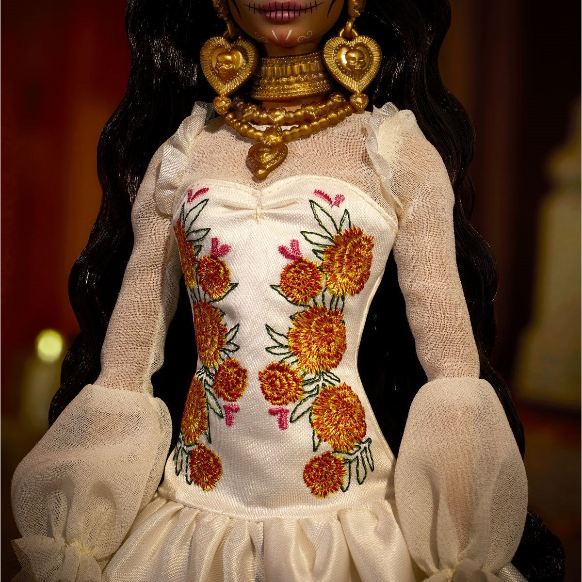 Barbie 2025 Día de Muertos Doll with Articulated Poses for Collectors & Kids