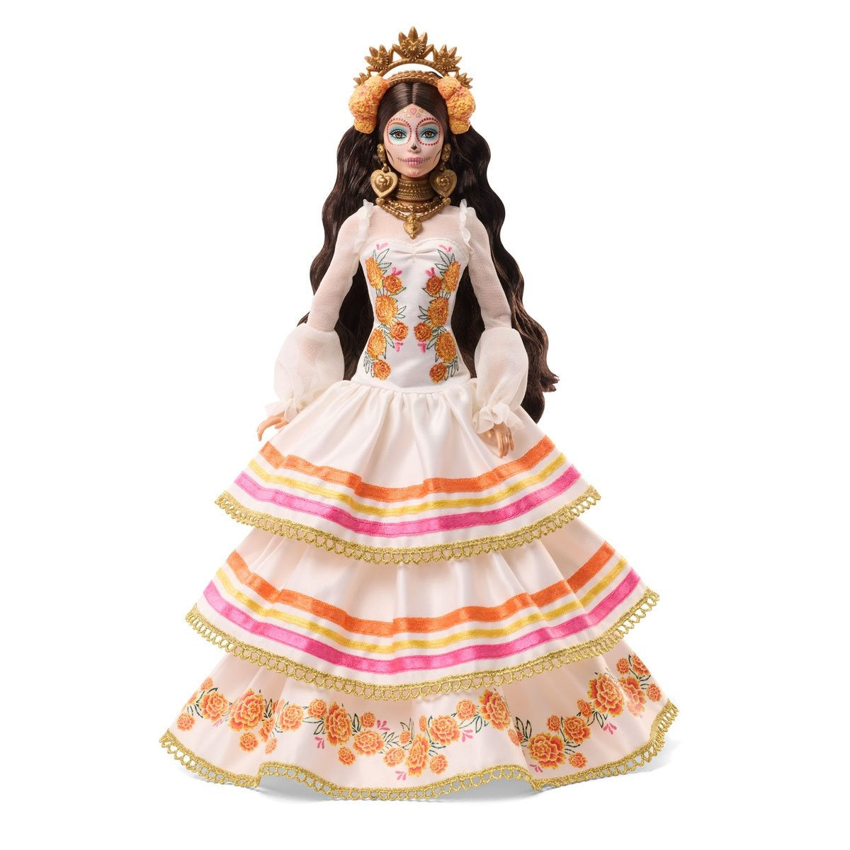 Barbie 2025 Día de Muertos Doll with Articulated Poses for Collectors & Kids