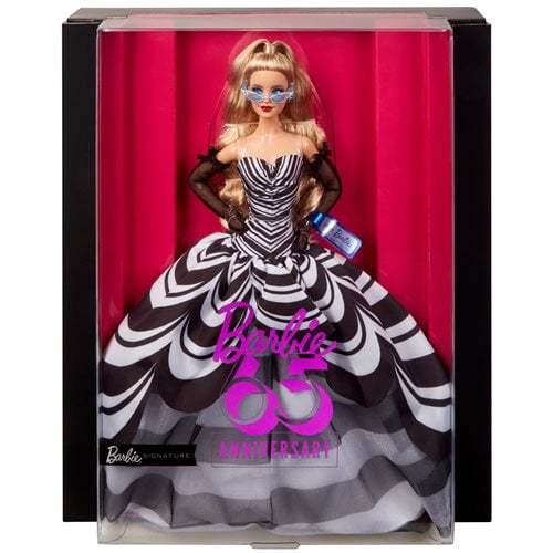 Barbie 65th Blue Sapphire Anniversary Doll – Elegant Collectible for Fans