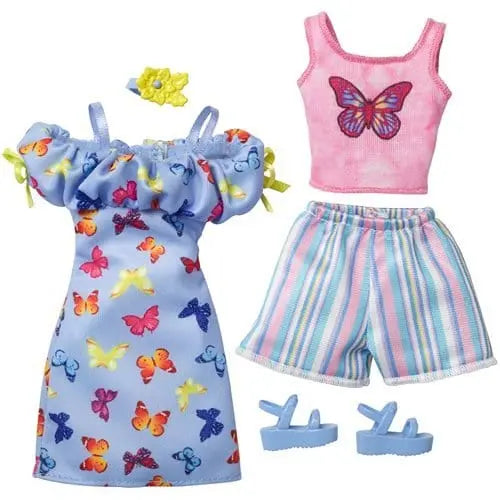 Barbie Butterfly Fashion 2-Pack with Stylish Outfits for Kids