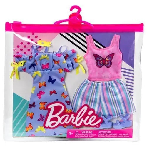 Barbie Butterfly Fashion 2-Pack with Stylish Outfits for Kids