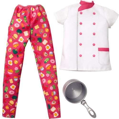 Barbie Career Chef Fashion Pack with Accessories for Kids 3+