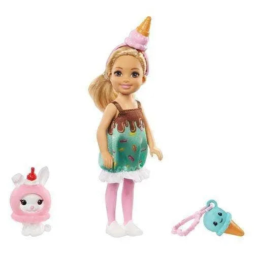 Barbie Club Chelsea Doll with Avocado Costume & Keychain for Kids