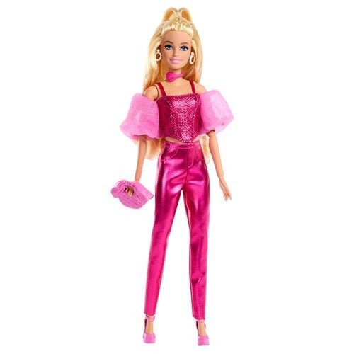 Barbie Deluxe Style Doll with Bendable Joints & Accessories for Kids