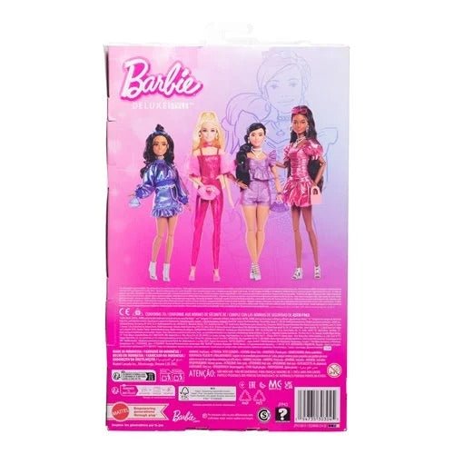 Barbie Deluxe Style Doll with Bendable Joints & Accessories for Kids