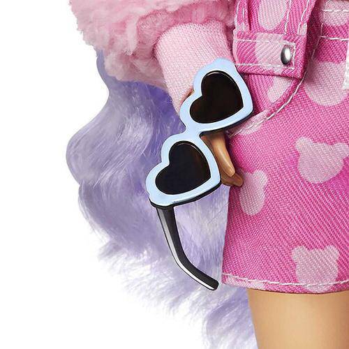 Barbie Extra Doll with Pet – Bold Fashion for Kids 3+