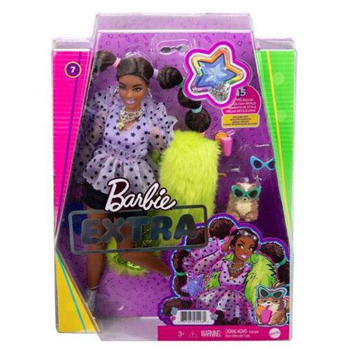 Barbie Extra Doll with Pet – Bold Fashion for Kids 3+
