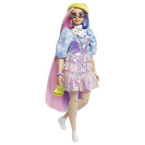 Barbie Extra Doll with Pet – Bold Fashion for Kids 3+
