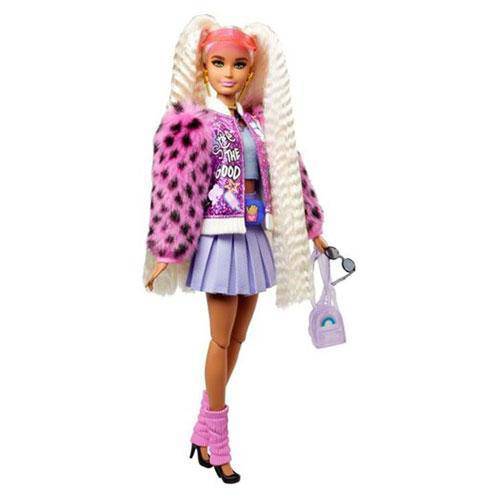Barbie Extra Doll with Pet – Bold Fashion for Kids 3+