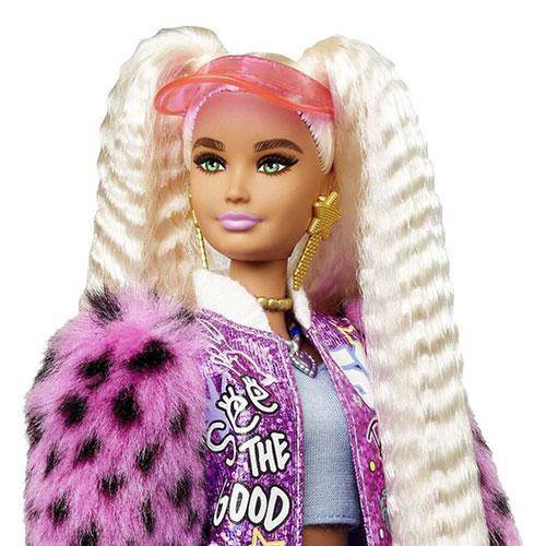 Barbie Extra Doll with Pet – Bold Fashion for Kids 3+