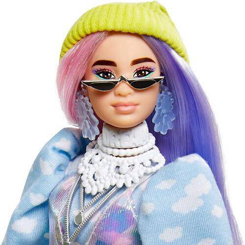 Barbie Extra Doll with Pet – Bold Fashion for Kids 3+