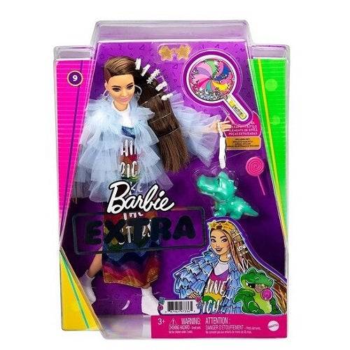 Barbie Extra Doll with Pet – Bold Fashion for Kids 3+