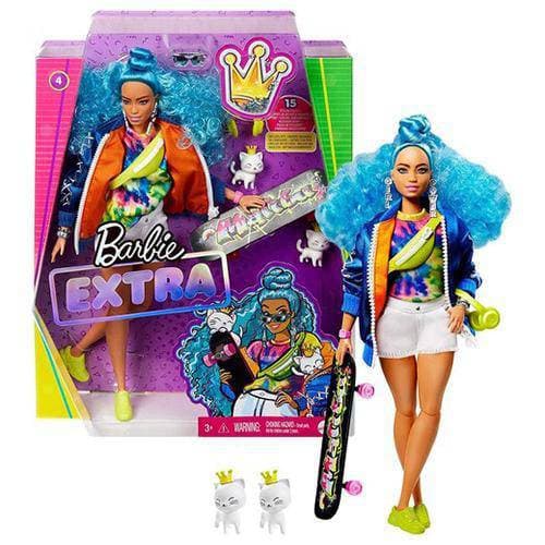 Barbie Extra Doll with Pet – Bold Fashion for Kids 3+