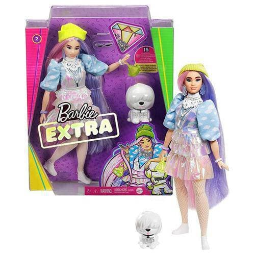 Barbie Extra Doll with Pet – Bold Fashion for Kids 3+
