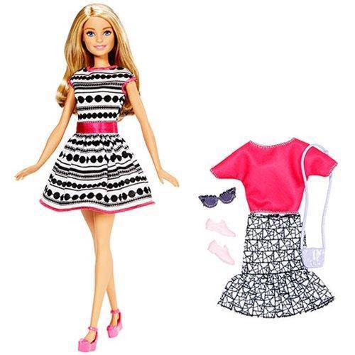Barbie Fashionistas Doll with 2 Outfits & Accessories for Kids