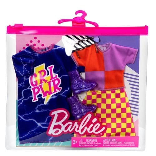 Barbie GRL PWR Fashion 2-Pack with Stylish Outfits for Kids