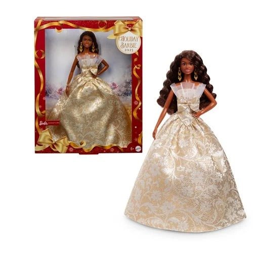 Barbie Holiday Doll 2025 – Elegant Festive Collectible for Kids 6+