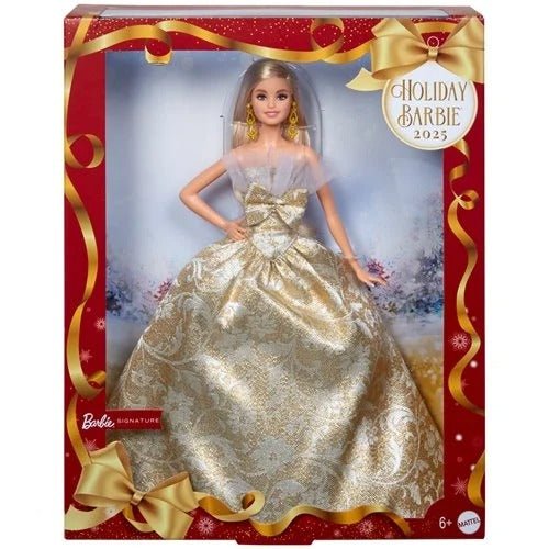 Barbie Holiday Doll 2025 – Elegant Festive Collectible for Kids 6+