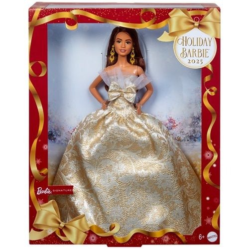Barbie Holiday Doll 2025 – Elegant Festive Collectible for Kids 6+