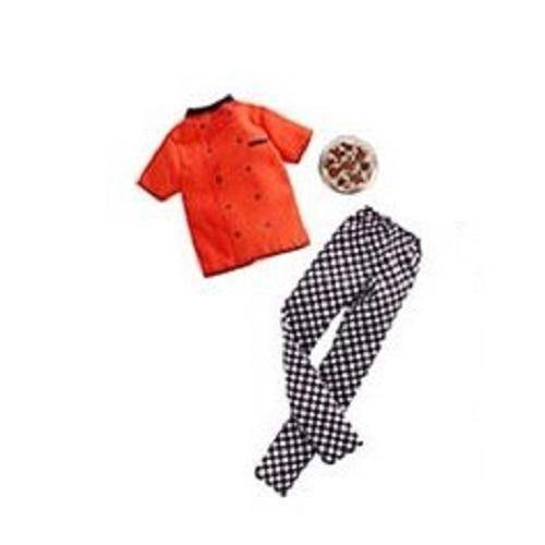 Barbie Ken Doll Fashion Pack Pizza Chef Outfit for Kids 3+