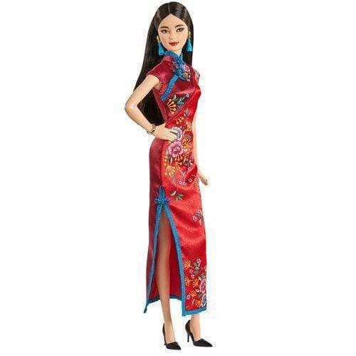 Barbie Lunar New Year Doll with Festive Outfit for Kids 3+