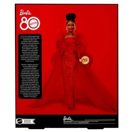 Barbie Mattel 80th Anniversary Doll with Stand – Collector’s Edition