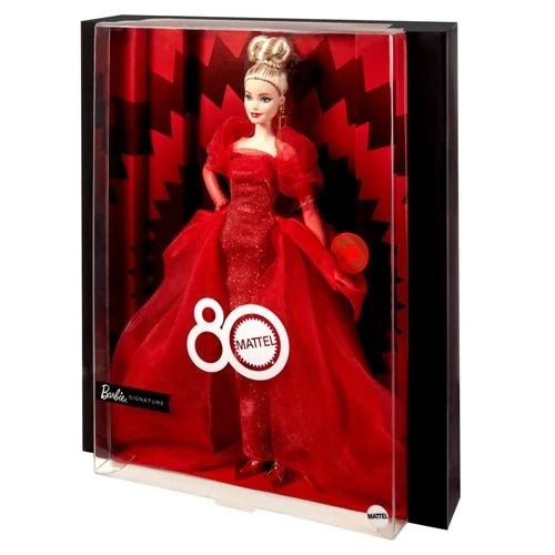 Barbie Mattel 80th Anniversary Doll with Stand – Collector’s Edition