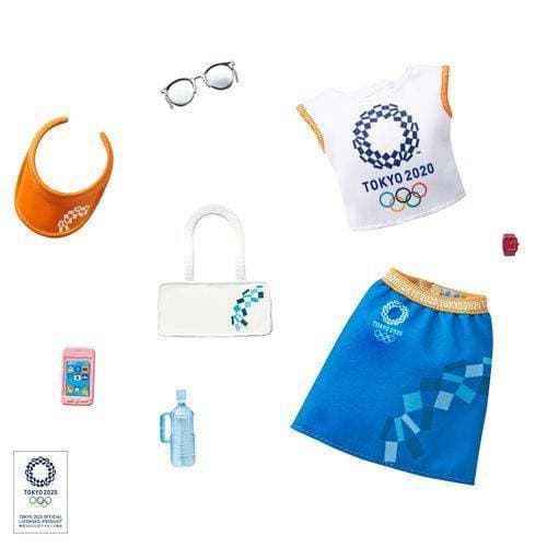 Barbie Olympic Games Tokyo 2020 Fashion Pack 7 with 6 Accessories for Kids