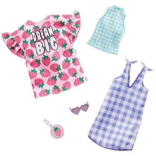 Barbie Pink & Blue Fashion 2-Pack Outfit Set for Kids 6+