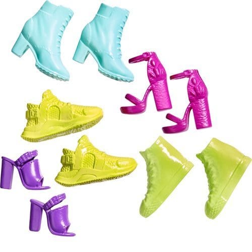 Barbie Shoe Pack – Trendy Doll Footwear for Kids 3+