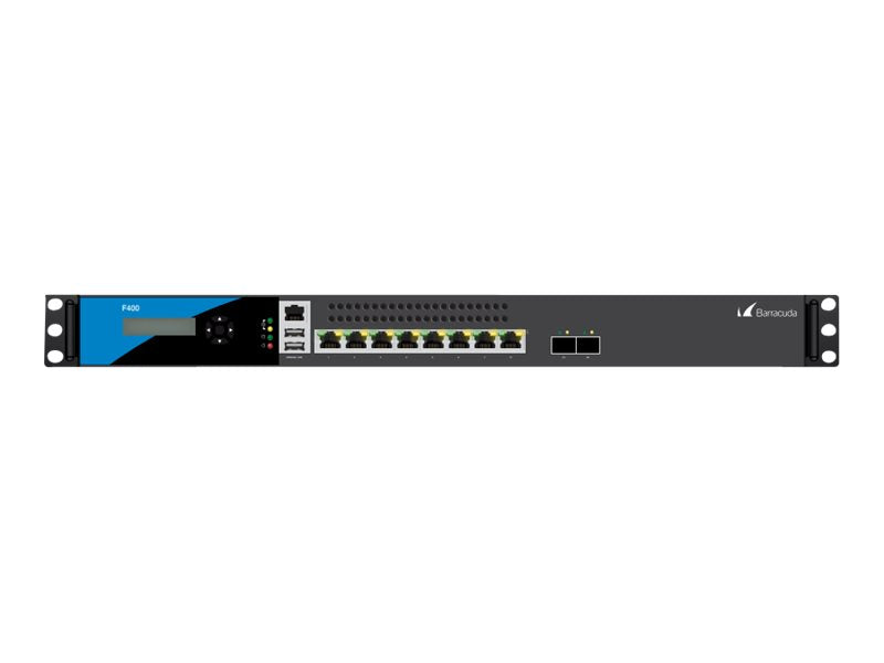 Barracuda CloudGen Firewall F400C - Security appliance - 1GbE, 10 GigE optical - 1U - rack-mountable