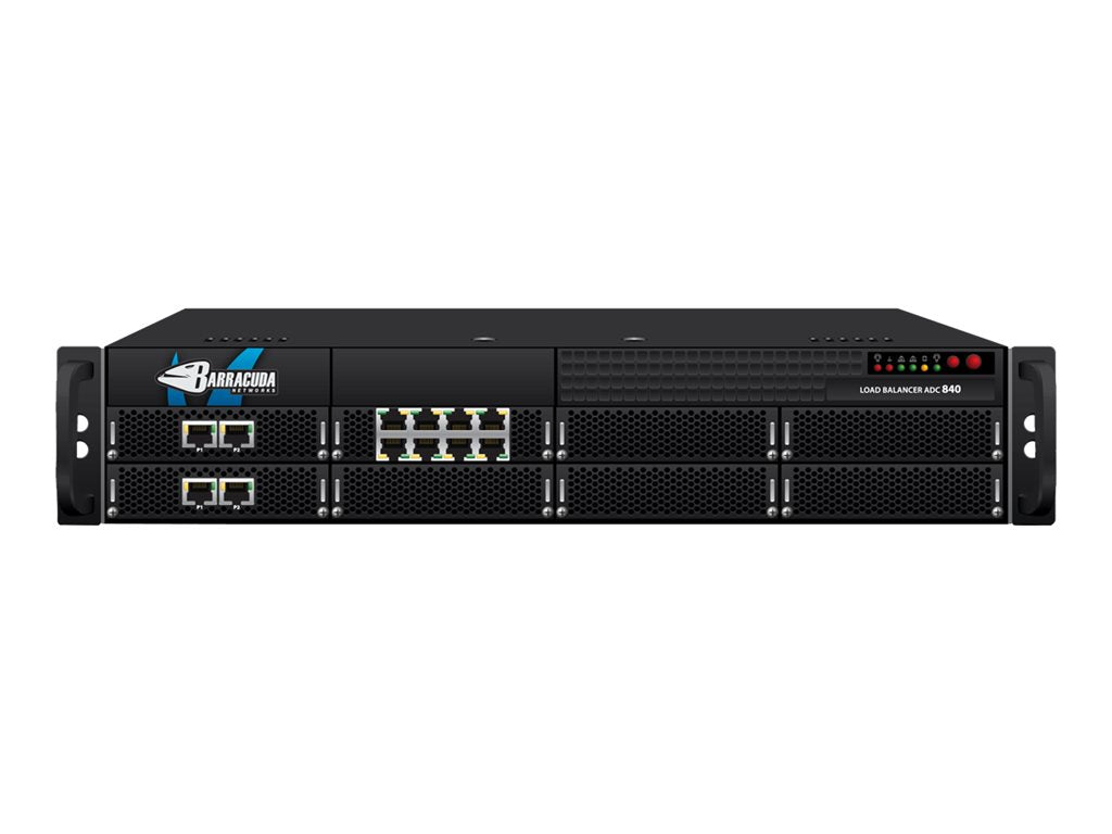 Barracuda Load Balancer ADC 841 - Load balancing device - 10GbE - 2U - Cold Spare - rack-mountable