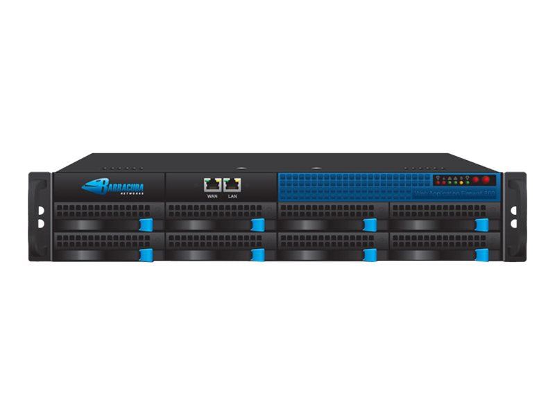 Barracuda Web Application Firewall 862 - Security appliance - 1GbE - AC 100 - 240 V - 2U - rack-mountable