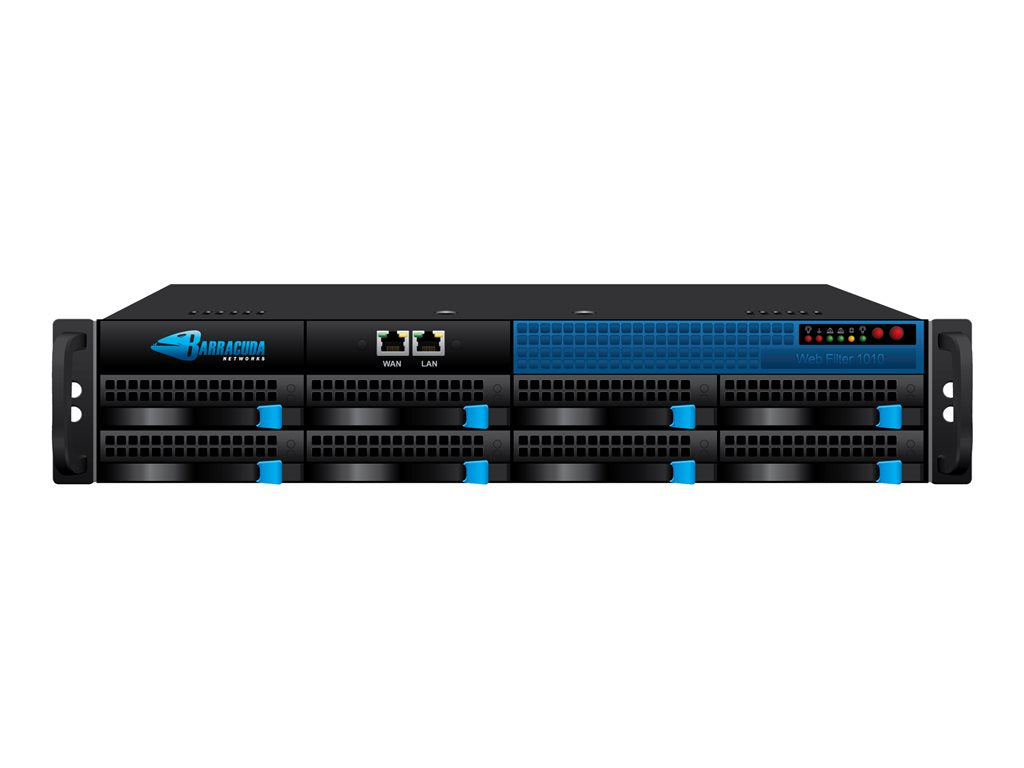 Barracuda Web Security Gateway 1010 - Security appliance - 10GbE - 2U - demo - rack-mountable