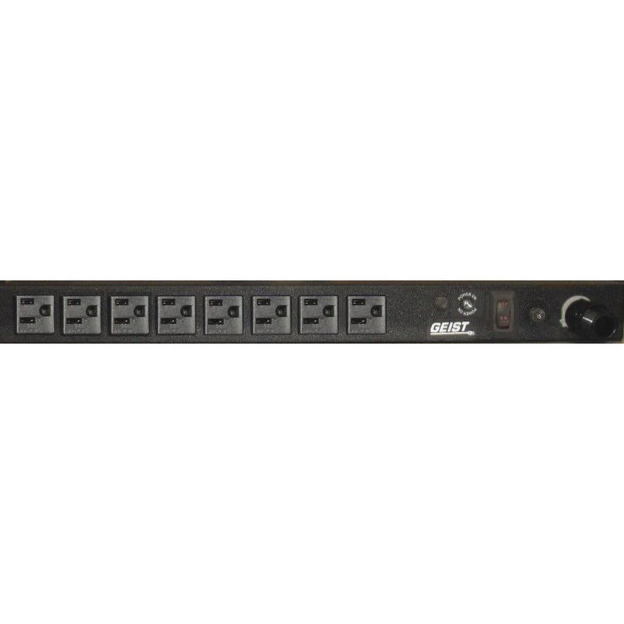 Basic Rack Mount PDU - Vertiv Geist 15A 120V Power Distribution Unit | Tecisoft 38653