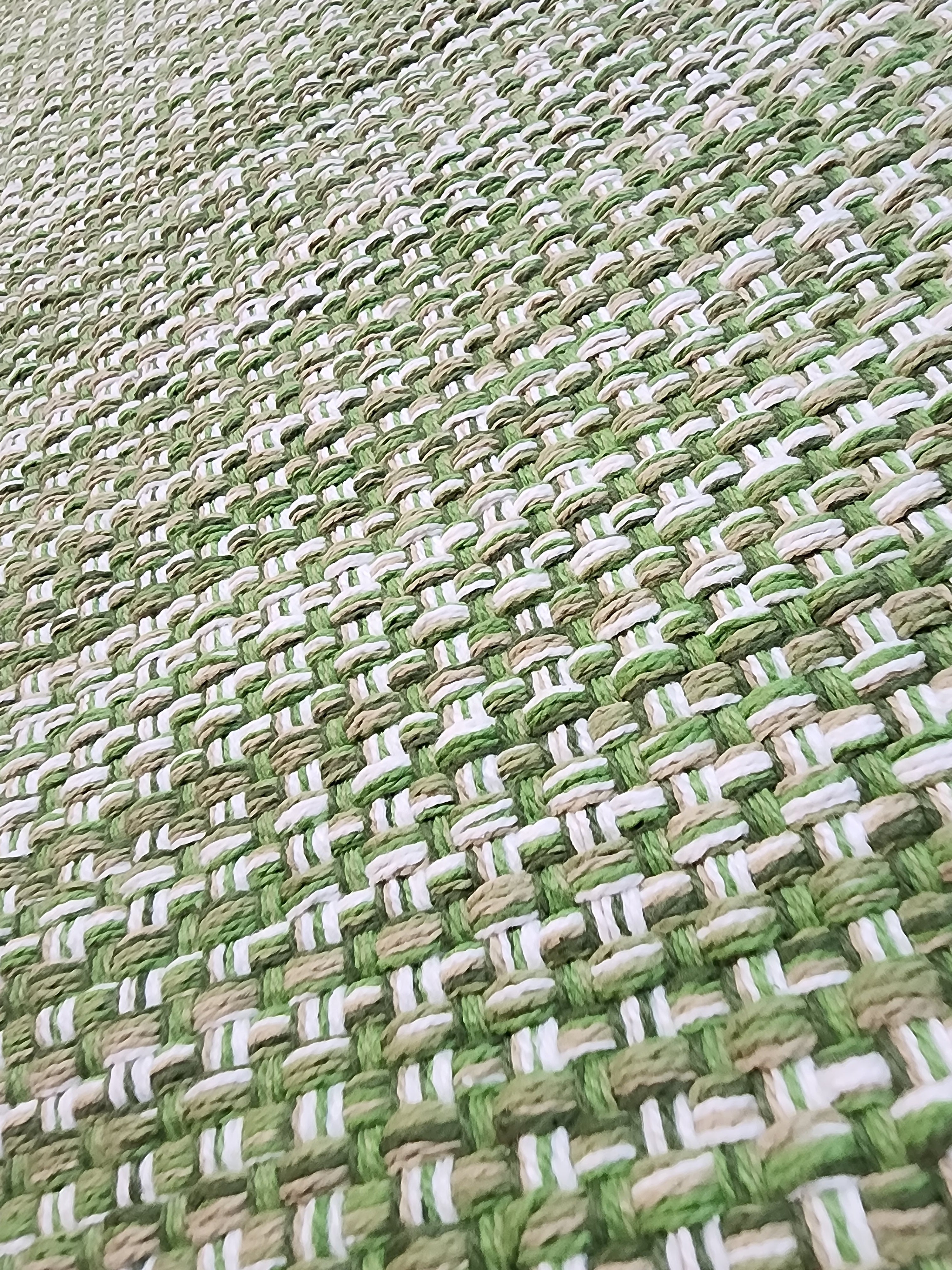 Basketweave Placemat - Evergreen