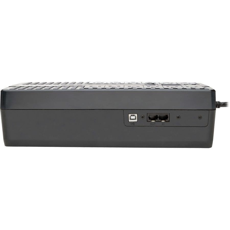 Battery Backup UPS - 850VA Energy-Saving Desktop Power Protection | TeCiSoft ECO850LCD