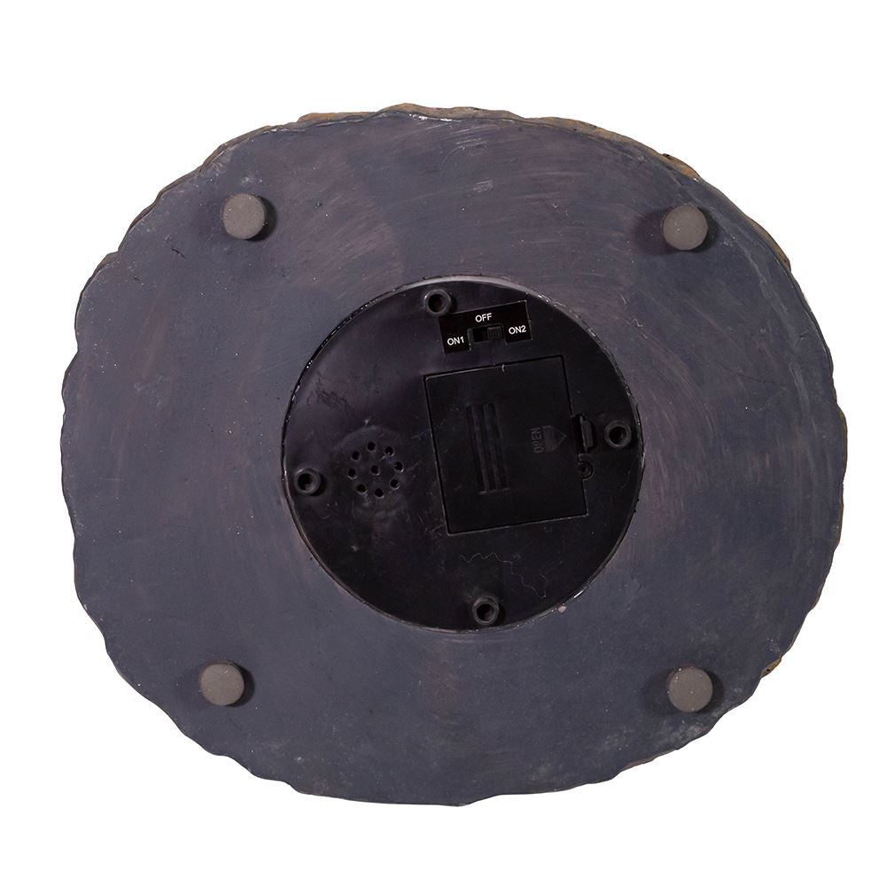 Battery-Operated LED Musical Snowman Ice Rink Table PieceLED Musical Snowman Ice Rink B/O