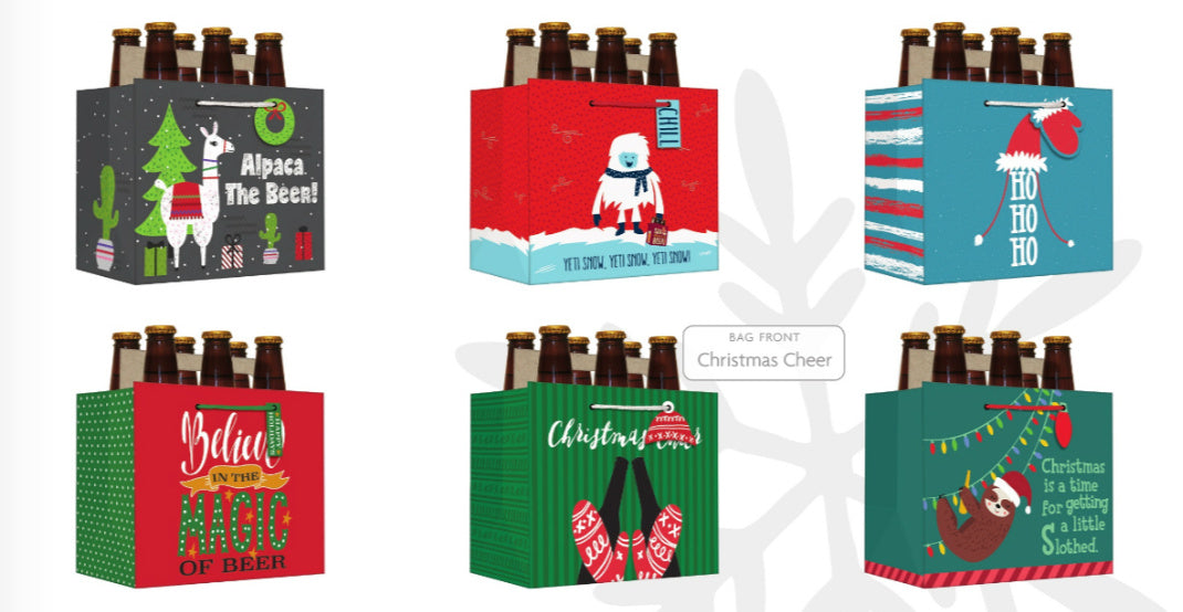 Beer Bag Gift Bag - Sloth
