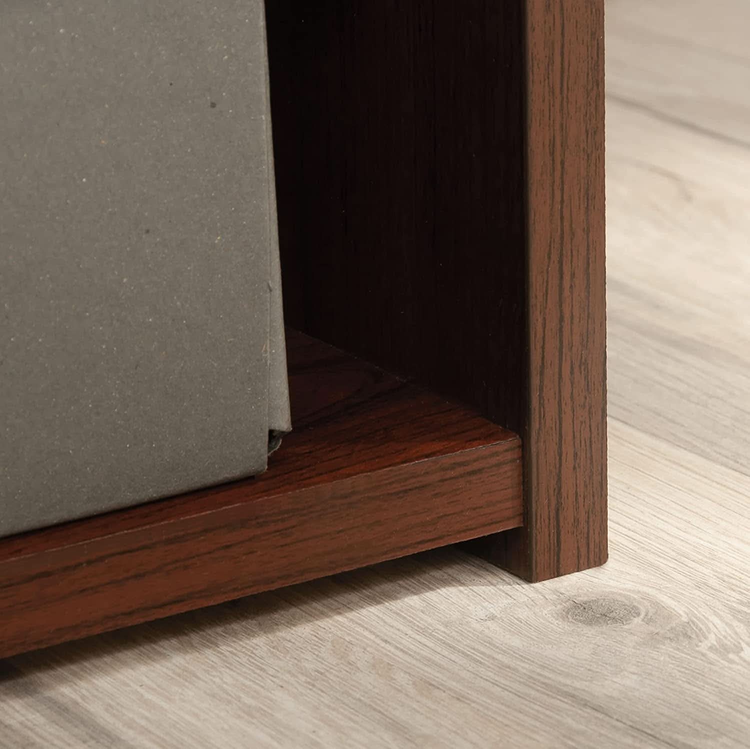 Beginnings 3 Shelf Bookcase In Brook Cherry Finish