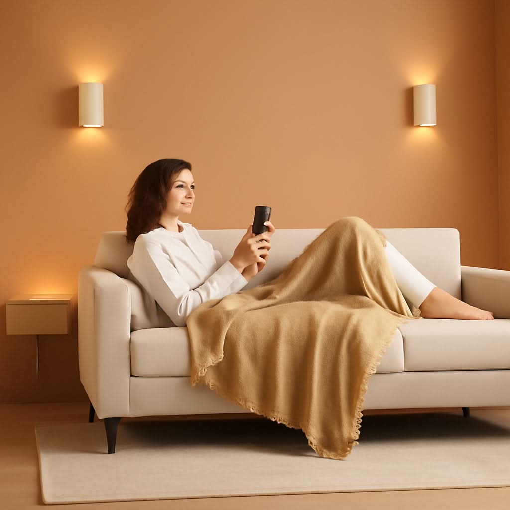 Beige Loveseat With Removable Cover For Living Room