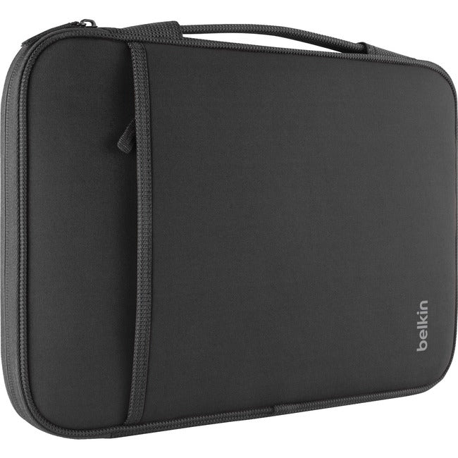 Belkin 12 Inch Laptop Case- Laptop Bag- Chromebook Case Compatible W/ iPad Pro & Most 12 Laptops (Black)" B2B081-C00