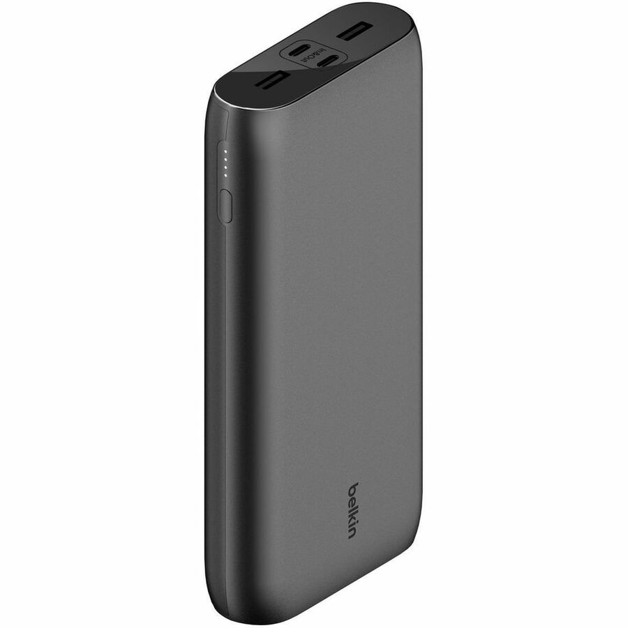Belkin 32W 4-port USB Power Bank - 26K mAh - 2xUSB-A (12W), 2xUSB-C (20W) - Portable BPB016btBK