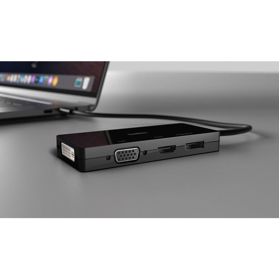 Belkin Avc003Btbk Interface Hub Usb 3.2 Gen 1 (3.1 Gen 1) Type-C Black