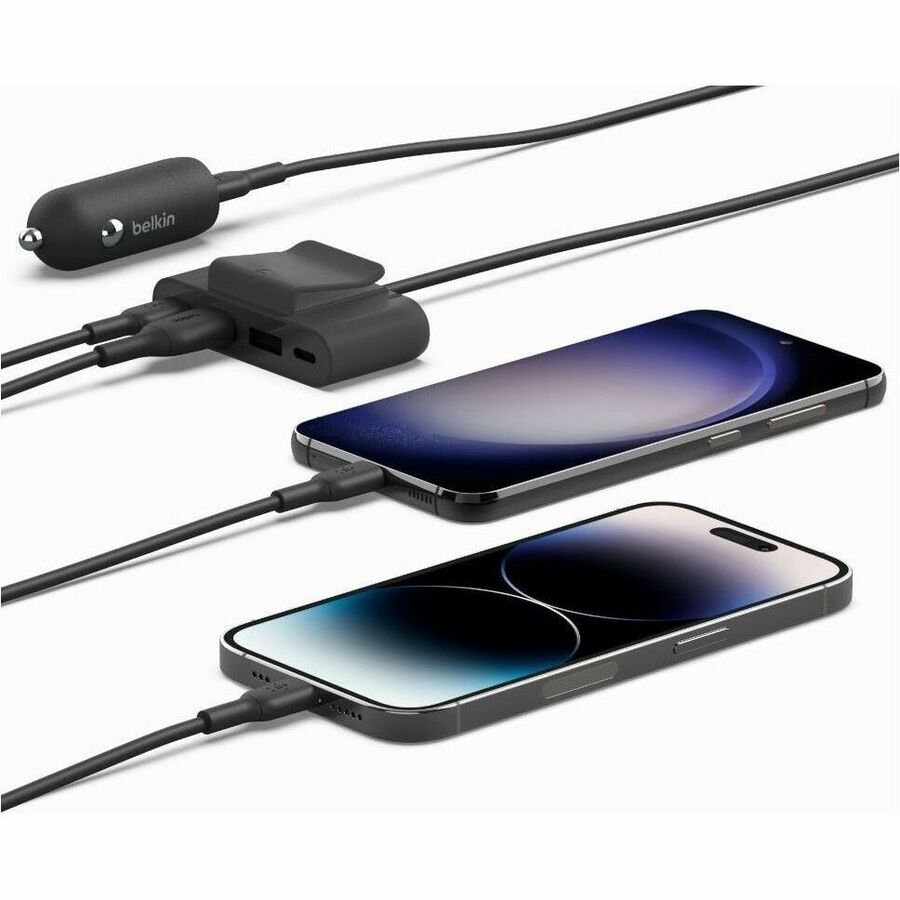 Belkin BoostCharge Auto Adapter - 30 W - 12 V DC Input